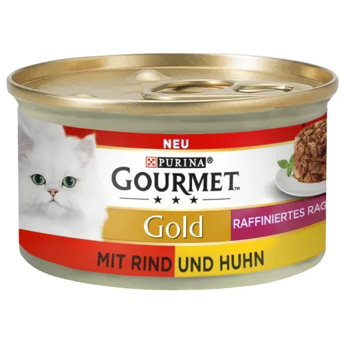 Gourmet, Mixpack Gourmet Gold Feine Pastete 48 x 85 g - Mix 2