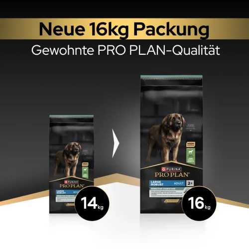 Pro Plan, PRO PLAN Adult Large Robust Sensitive Digestion mit Lamm 14 kg