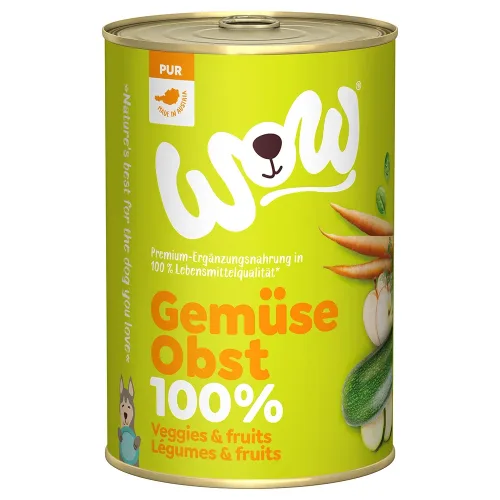 Sparpaket WOW Pur 24 x 400 g - Pute