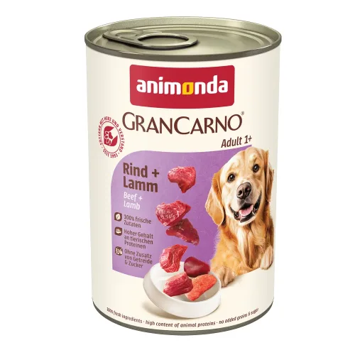 Animonda, Animonda GranCarno Adult Rind+Lamm 400g