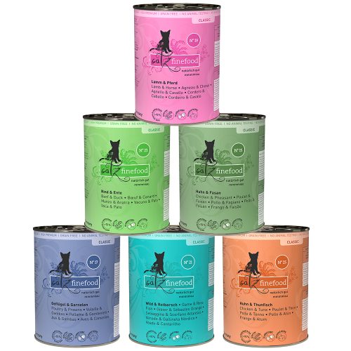 Catz Finefood, Catz finefood Nassfutter Katze Classic Adult 6x400 g Multipack 2