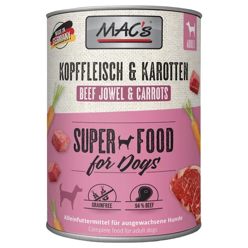 MACS, MAC's Adult 6 x 800 g - Hühnchen & Cranberry