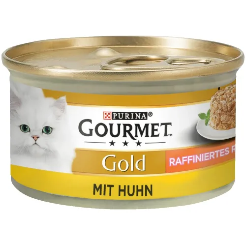 Gourmet, Gourmet Gold Raffiniertes Ragout 12 x 85 g - Huhn