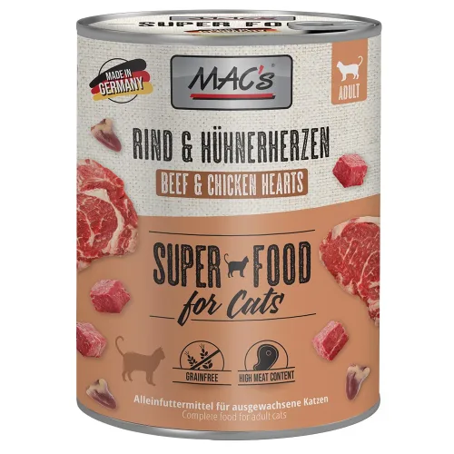 MACS, Sparpaket MAC´s Cat 24 x 800 g - Mixpaket (4 Sorten)
