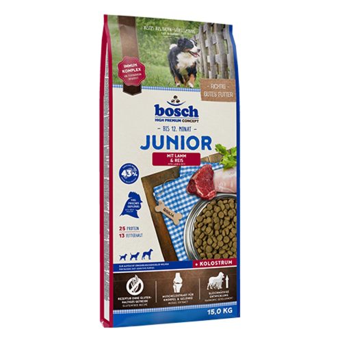 Bosch, bosch Junior Lamm & Reis 15 kg