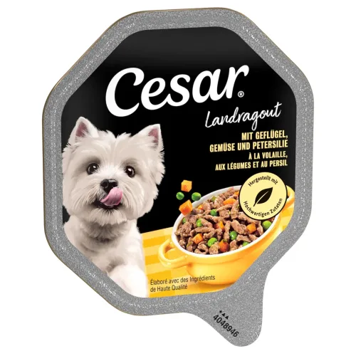 Cesar, Cesar Landragout Geflügel Schale