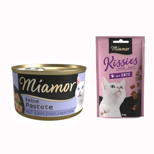 Miamor, Sparpaket Miamor Pastete 24 x 85 g - Geflügelherzen