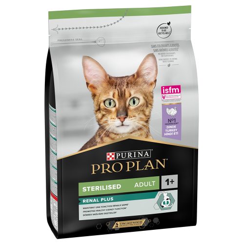 Pro Plan, PRO PLAN Sterilised Adult 1+ Optirenal reich an Trutenfleisch 3 kg