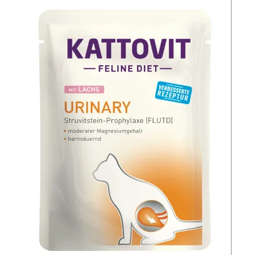 Kattovit, Kattovit Urinary mit Lachs für Katzen (85g)