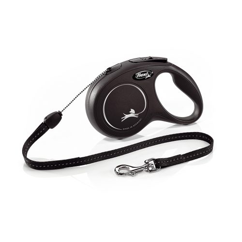Flexi, Flexi New Classic Seil schwarz S, 8 m, 12 kg