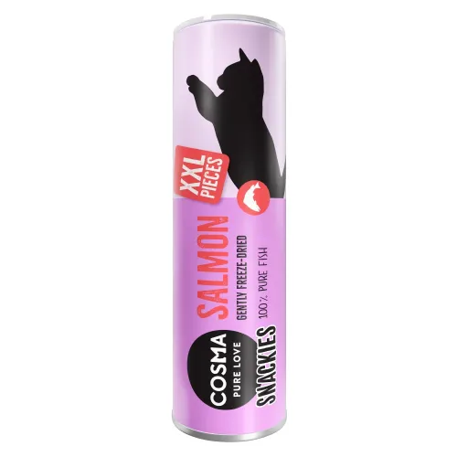 Cosma Snackies XXL Stückchen - Lachs 22 g