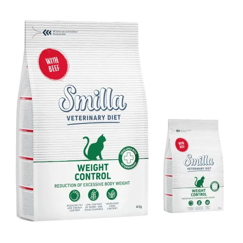 Smilla Veterinary Diet, Smilla Veterinary Diet Diabetes & Weight Control Rind - 4 kg