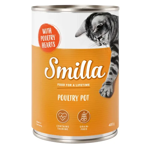 Smilla, Smilla Geflügeltöpfchen 6 x 400 g - Geflügel mit Ente