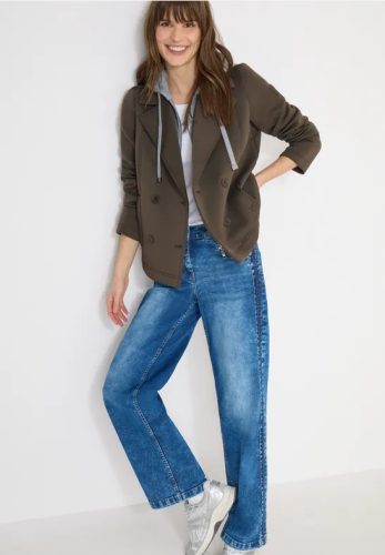 cecil, Cecil Cabanjacke mit Kapuze mit Reverskragen und Kapuze
