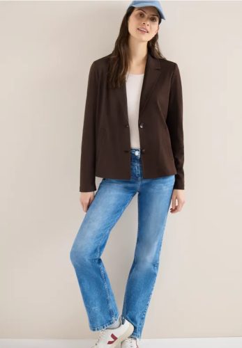 cecil, Cecil Sweatblazer mit Knopfverschluss und Viskose