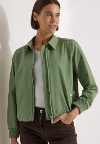 cecil, Cecil Jackenblazer Blouson mit Hemdblusenkragen