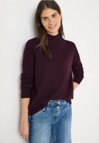cecil, Cecil Stehkragenpullover mit Turtelneck-Stehkragen