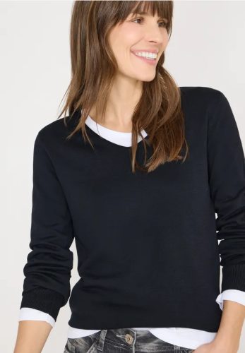 cecil, Cecil Strickpullover mit V-Ausschnitt