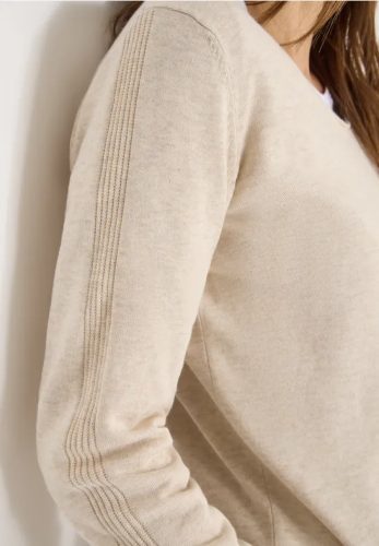 cecil, Cecil Strickpullover mit V-Ausschnitt