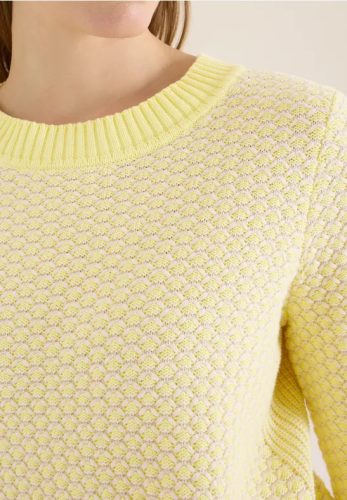 cecil, Cecil Strickpullover im Two-Tone-Stil