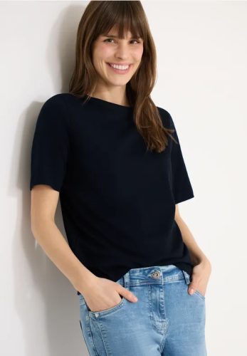 cecil, Cecil Kurzarmshirt aus weicher Baumwolle