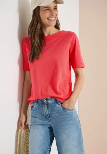 cecil, Cecil Kurzarmshirt aus weicher Baumwolle