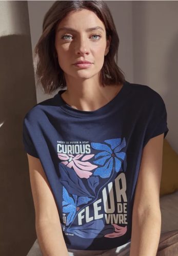 cecil, Cecil T-Shirt Sommershirt mit Frontprint