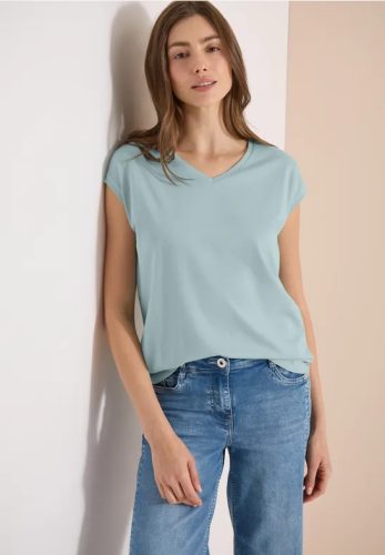 Dropped Shoulder Shirt mit V