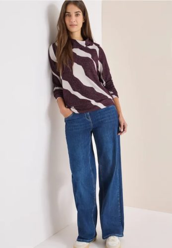 cecil, Cecil Wasserfallpullover mit Muster