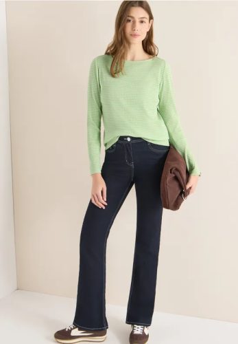 cecil, Cecil Langarmshirt mit Streifen-Muster