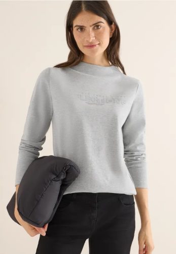 cecil, Cecil Sweatshirt, mit Glitzer-Wording