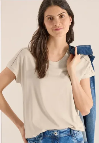 cecil, Cecil T-Shirt mit elastischem Bund