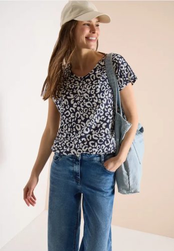 cecil, Cecil T-Shirt mit All-Over Print