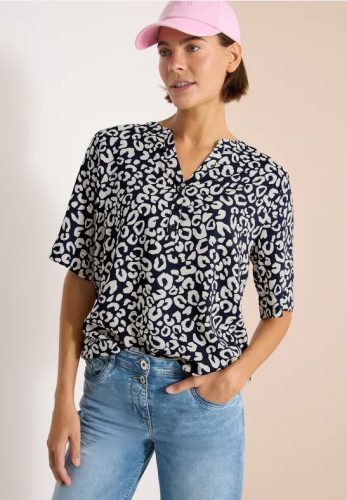 cecil, Cecil Druckbluse Sommerbluse mit Leo-Muster