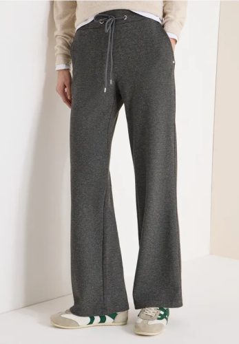 cecil, Cecil Stoffhose "Style NEELE" Two-Tone Melange Hose mit Kordelzug