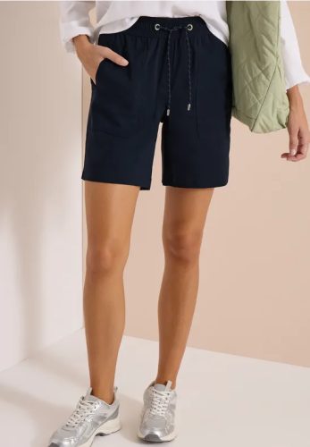 cecil, Cecil Shorts "Style Chelsea" Sommer-Shorts mit elatsichem Bund und Tunnelzug