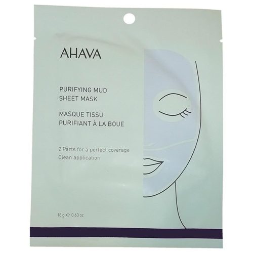 AHAVA Purifying Mud Sheet Mask Tuchmasken 18 g