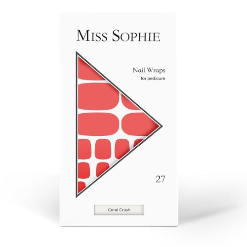 Miss Sophie  Miss Sophie Nail Wraps for pedicure kunstnaegel 1.0 pieces