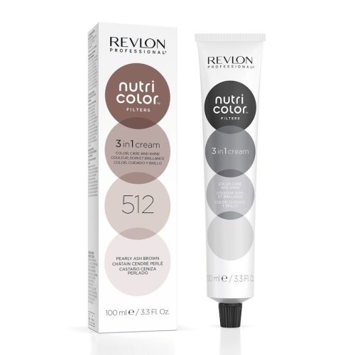 Revlon Professional Nutri Color 3 in 1 Coloration 100 ml Schwarz Damen