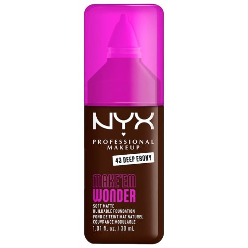 NYX Professional Makeup Make 'EM Wonder Foundation 30 ml 43 - DEEP EBONY