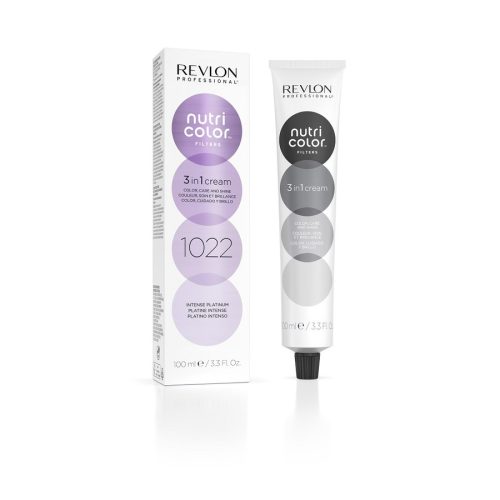 Revlon Professional Nutri Color 3 in 1 Cream Nr. 1022 Coloration 100 ml Schwarz