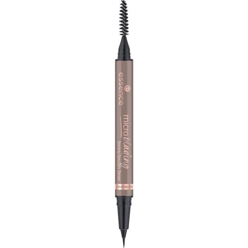 Essence - microblading brow brush liner, 0.6 ml, Light Brown