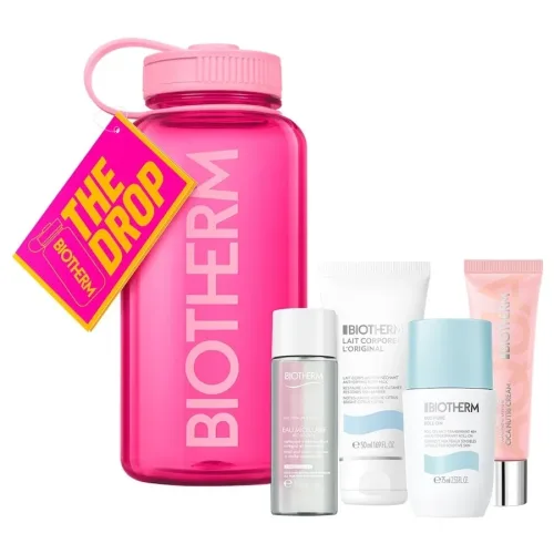 Biotherm, Biotherm - Aqua Drop Set Pink, Set