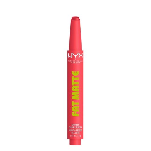 NYX-PROFESSIONAL-MAKEUP - Fat Matte Smooth Lippenstift, 2 g,  Pink Puff