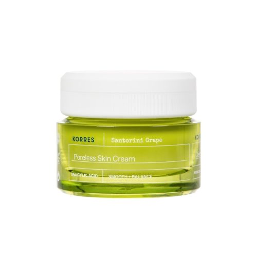 KORRES SANTORINI GRAPE Porenverfeinernde Creme Gesichtscreme 40 ml