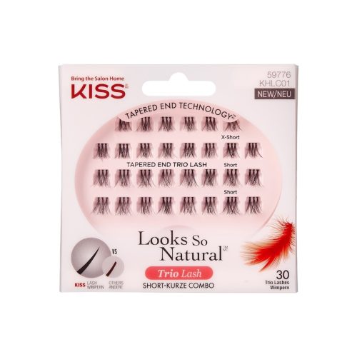 KISS Short Künstliche Wimpern 1 ct 1 Stück