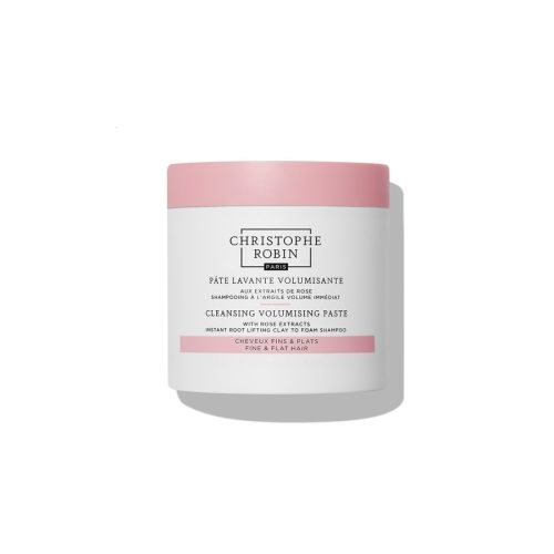 Christophe Robin - Pâte Lavante Volumisante aux Extraits de Rose, Cleasing Volumizing Paste with Rose Extrats, 250 ml
