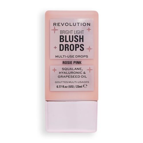 REVOLUTION Bright Light Blush Drops Pink Rosie Contouring 23 ml