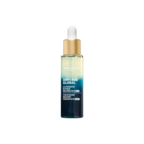 Yves Rocher Regenerierendes 2-Phasen Nachtkonzentrat Anti-Aging Gesichtsserum 30 ml