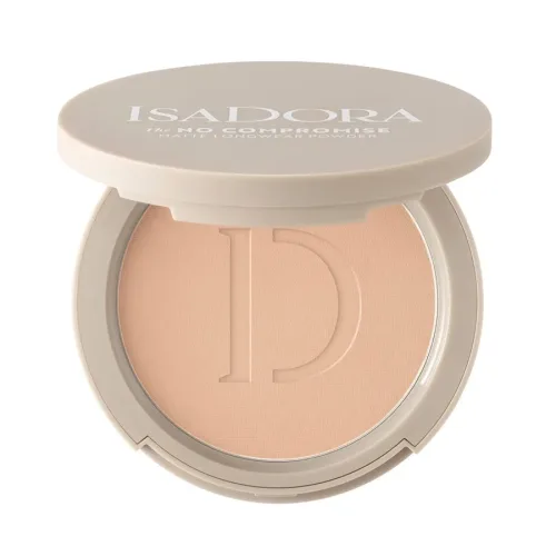 Isadora The No Compromise Matte Longwear Powder Puder 7 g 66 - WARM BEIGE
